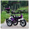 new arrival steel tricycle 3 in 1 high quality air tire china trike luxury baby tricycle stroller